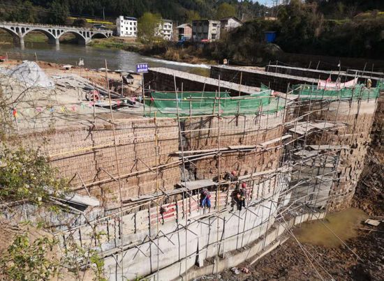 驻马店板桥水库除险加固工程建设质量进行考核